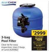 Blue Chem 3 Bag Pool Filter