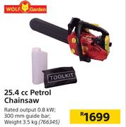 Wolf Garden 25.4cc Petrol Chainsaw