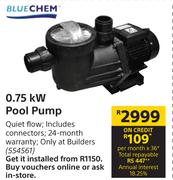 Blue Chem 0.75KW Pool Pump