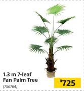 1.3m 7 Leaf Fan Palm Tree