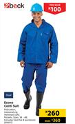 Beck Econo Conti Suit (Royal)