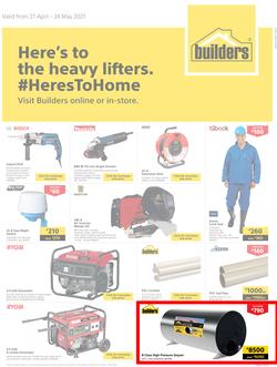 Builders Zambia : Here's To Heavy Lifters (27 April - 24 May 2021), page 1