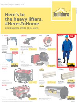Builders Zambia : Here's To Heavy Lifters (27 April - 24 May 2021), page 1