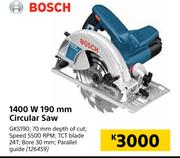 Bosch 1400 W 190mm Circular Saw GKS190