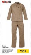 Beck Econo Conti Suit
