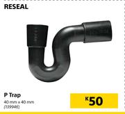 Reseal P Trap 40mm x 40mm