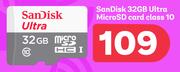 Sandisk 32GB Ultra Micro SD Card Class 10