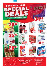 OK Foods Western Cape : Special Deals (11 May - 15 May 2022)