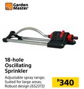 Garden Master 18 Hole Oscillating Sprinkler