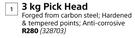 Lasher 3kg Pick Head