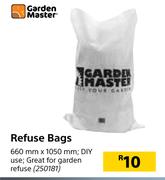 Garden Master Refuse Bags 660mm x 1050mm