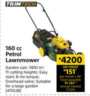 Special Trim Tech 160cc Petrol Lawnmower m.guzzle .za