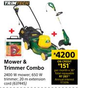Trim Tech Mower & Trimmer Combo
