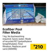 Ecofiber Pool Filter Media 1kg