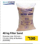 Blue Chem 40kg Filter Sand