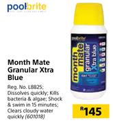 Pool Brite Month Mate Granular Xtra Blue