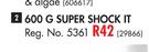 HTH 600G Super Shock It