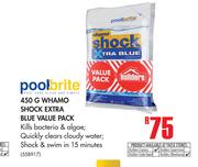 Pool Brite Whamo Shock Extra Blue Value Pack-450g