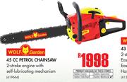 Wolf Garden 45cc Petrol Chainsaw