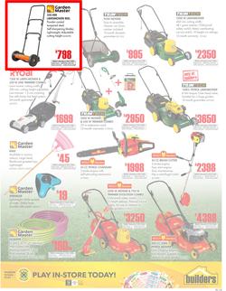 Builders : Pool And Garden Catalogue (2 Jan - 31 Jan 2018), page 7