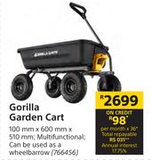 Gorilla Garden Cart