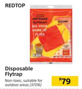Redtop Disposable Flytrap
