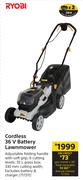 Ryobi Cordless 36V Battery Lawnmower