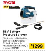 Ryobi 18V Battery Pressure Sprayer