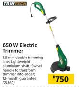 Trimtech 650W Electric Trimmer