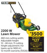 Trimtech 2200W Lawn Mower