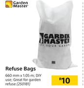 Garden Master Refuse Bags-660mm x 1.05m