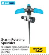 Cellfast 3 Arm Rotating Sprinkler