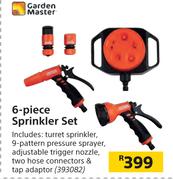 Garden Master 6 Piece Sprinkler Set