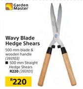 Garden Master Wavy Blade Hedge Shears 500mm Straight Hedge Shears 