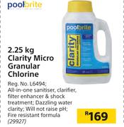 Pool Brite 2.25Kg Clarity Micro Granular Chlorine