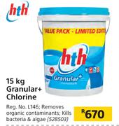 HTH 15Kg Granular+ Chlorine