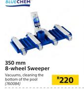 Blue Chem 350mm 8 Wheel Sweeper