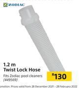 Zodiac 1.2m Twist Lock Hose