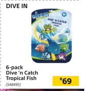 Dive In 6 Pack Dive n Catch Tropical Fish