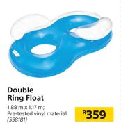 Double Ring Float-1.88m x 1.17m