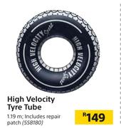 High Velocity Tyre Tube 1.19m