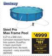 Bestway Steel Pro Max Frame Pool-4.27m x 840mm