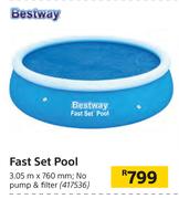 Bestway Fast Set Pool-3.05m x 760mm