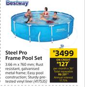Bestway Steel Pro Frame Pool Set-3.66m x 760mm 