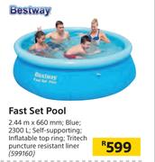 Bestway Fast Set Pool-2.44m x 660mm