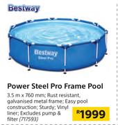 Bestway Power Steel Pro Frame Pool-3.5m x 760mm