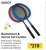 Shoot Badminton & Tennis Set Combo