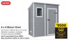 Keter 6 x 4 Manor Shed-2.0m (h) x 1.835m (w) x 1.11m (d)