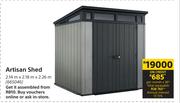 Artisan Shed-2.14m x 2.18m x 2.26m