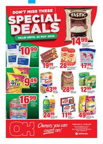 OK Foods Western Cape : Special Deals (18 May - 22 May 2022)